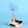 1Pc Blue Diy Electric Fan Experiment Model Physics Science Elementary Education