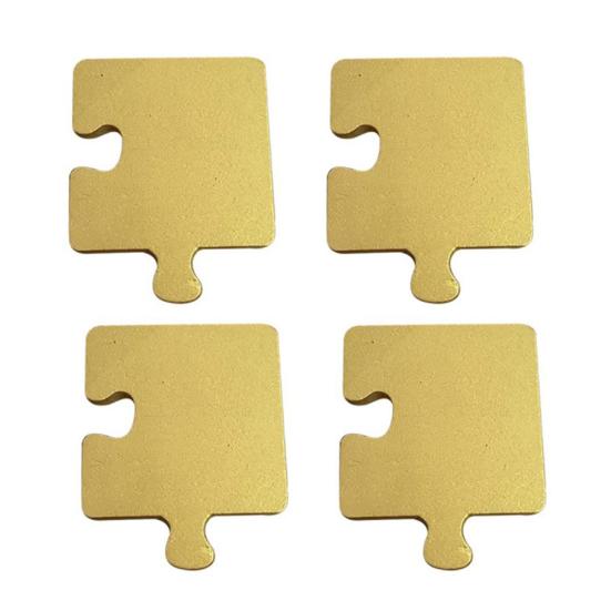 Деревянные подставки-пазлы Креативные забавные подставки для чая Набор фанерных игрушек-пазлов для детей Уникальная кухня, столовая, бар, офисный декор