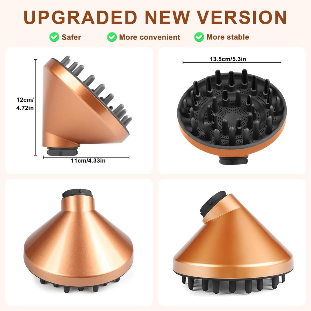Хороший подходящий диффузор для стайлера Dyson Airwrap HS01 HS03 HS05, трансформируемый для превращения Airwrap Styler в фен