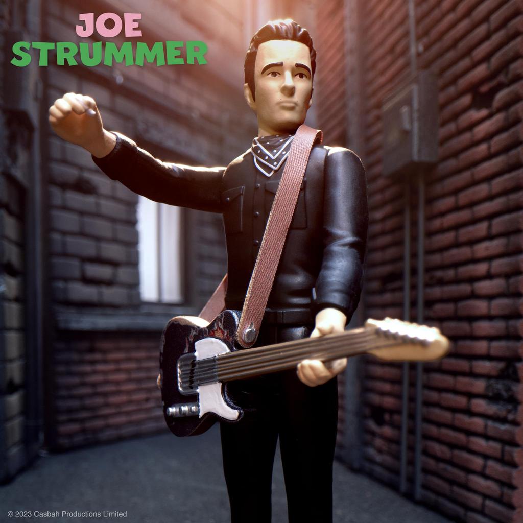 Joe Strummer Re Action Figure Joe Strummer Super7 Punk Toy The Clash