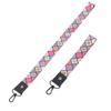 Neck Long Tide Plaid Holder Keychain Lanyards Key Rope Mobile Phone Straps Wrist Band