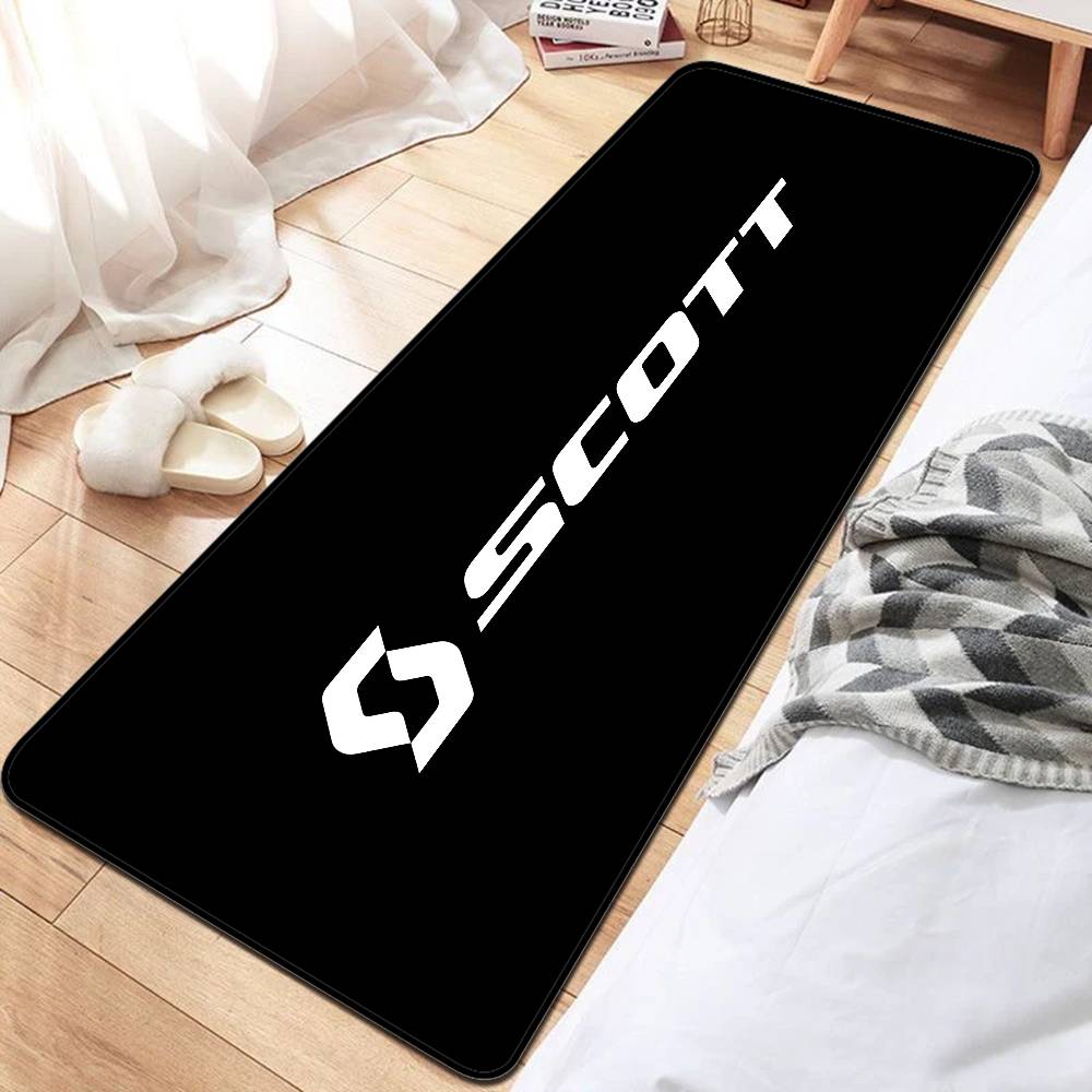 Scott Bike Floor Mat Non-Slip Laundry Room Mat Laundry Decor Balcony Child Living Room Household Carpets