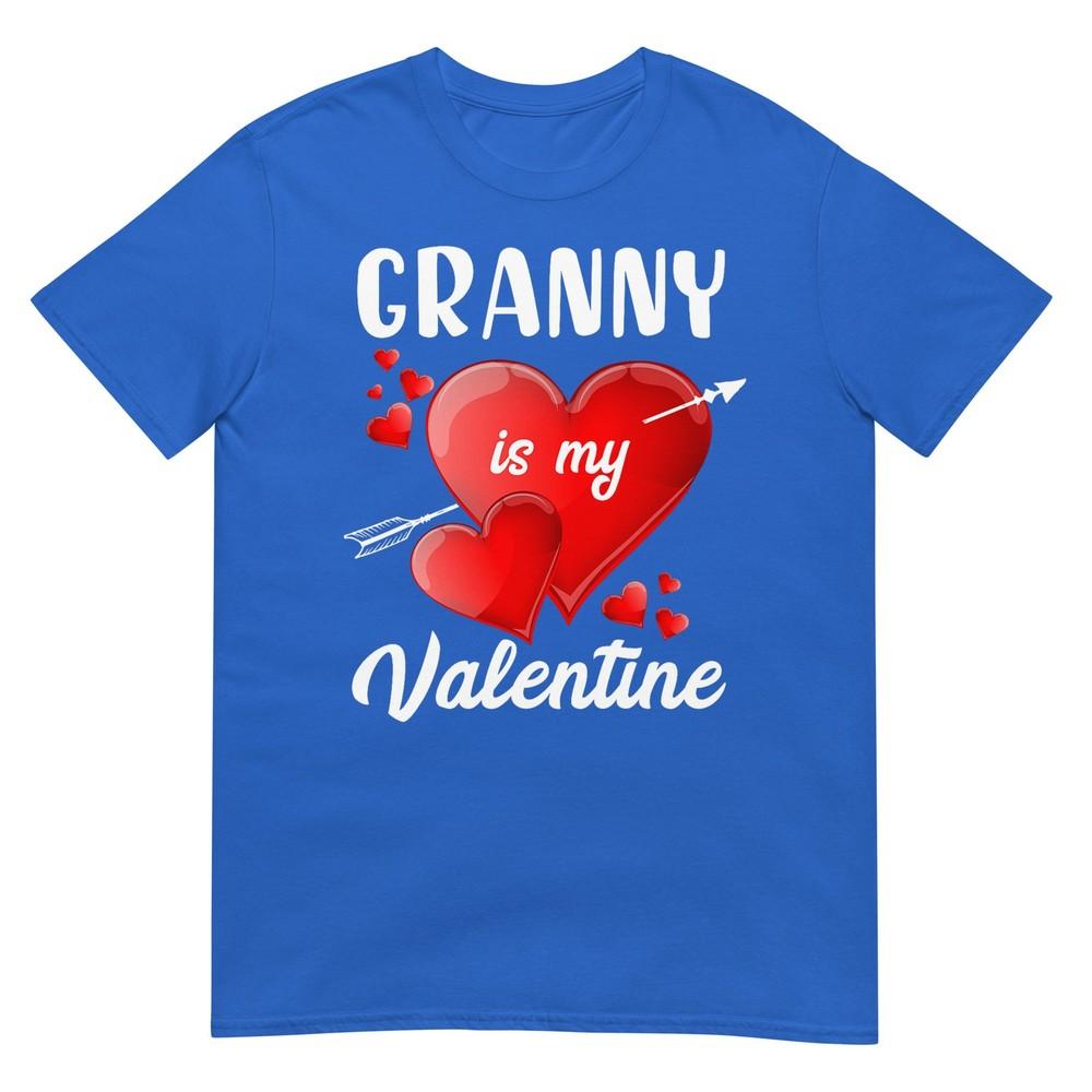 Boys Girls Kids Valentines Day Granny Is My Valentine Tshirt