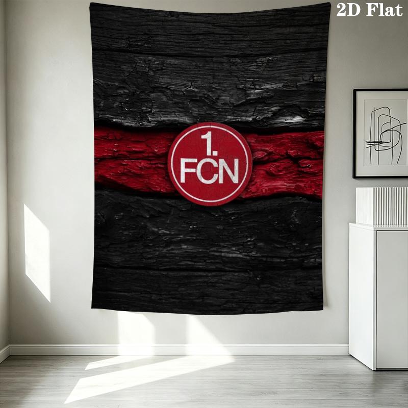 1 FC Nürnberg Wall Tapestry Aesthetic Wall Hanging Printed Fabric Blanket Decorative Tapestries for Bedroom Living Room Home Decor