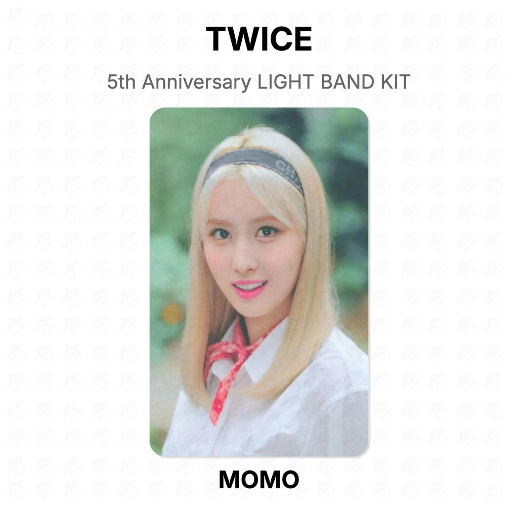 Twice Набор браслетов LIGHT 5-й годовщины Официальная фотокарточка