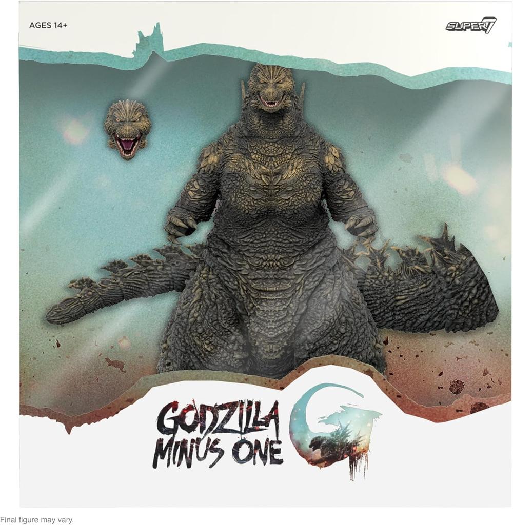Super7 Toho Godzilla Minus One Toho Godzilla Action Classic Movie Retro Toy Ultimates! - 8-inch Figure, Collection,