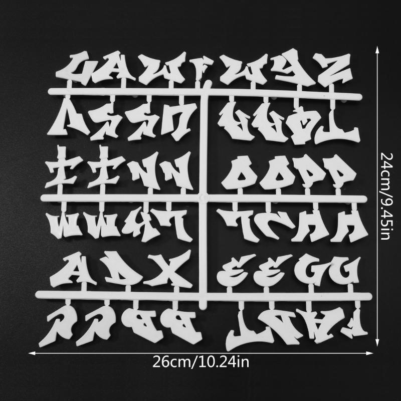 2 Sheets Halloween Letters for Felts Letter Board Message Board Letterboard Plastic Letters for Festival Decorations