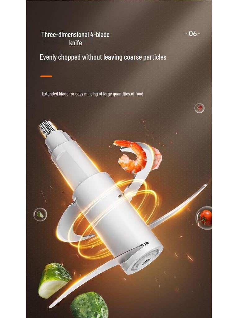 Supor JR05 Многофункциональная электрическая мясорубка-миксер для мяса и овощей