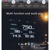 Car Smart OBD2 Auto Meter Speedometer Mini Digital Water Temperature Car Gauge OBD2 Monitor Lufi X1 HUD