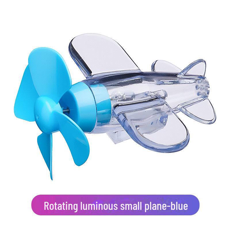 Вращающийся светящийся самолет, автомобиль и мотоцикл, работающий на ветру