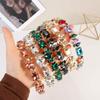 Full Rhinestone Thin Side Zinc Zinc Alloy Headwear Crystal Hairband Rhinestone Headbands Hair Accessories