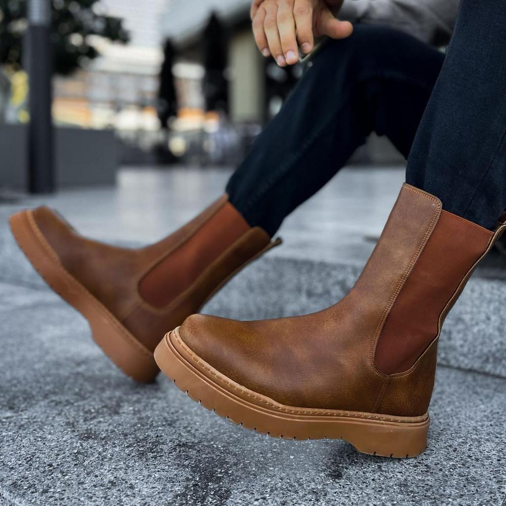 Chekich Оригинальные брендовые повседневные мужские ботинки черного цвета CRT Alaska, мужские ботинки высокого качества CH223