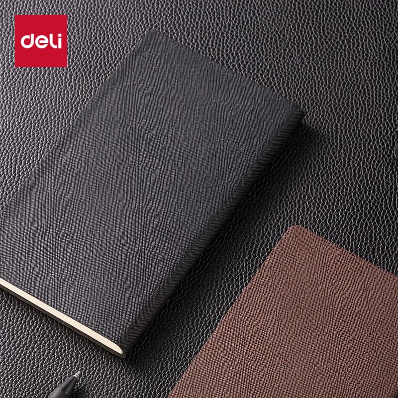 Deli BP127 48K Leatherette Business Notebook