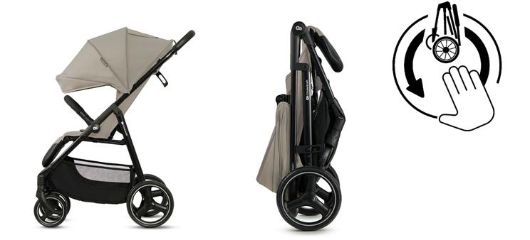 Kinderkraft Trig 3 Stroller Stone Beige