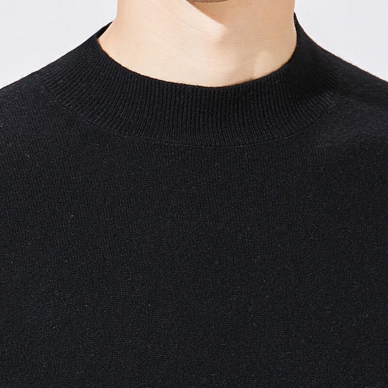 Antonio Men's Pure Cashmere Mock Neck Sweater