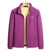 Plus Size Couple's Double-Sided Fleece Jacket: Men's Lamb Fleece Cardigan for Autumn & Winter