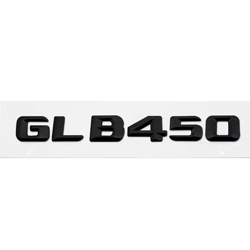 Car Letter Sticker Rear Emblem for Mercedes Benz GLB180 GLB200 GLB220 GLB250 GLB260 GLB300 GLB350 GLB400 GLB450 Trunk Decal