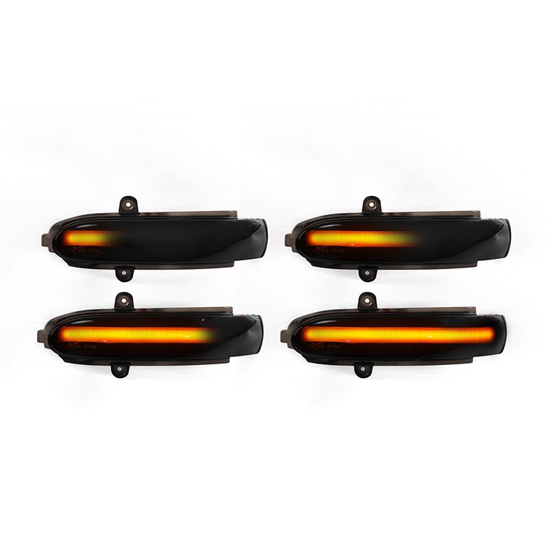 Рифмованный 2 шт. динамический индикатор мигалка светодиодный указатель поворота боковое зеркало свет для Mercedes Benz C Class W203 W211 S203 CL203