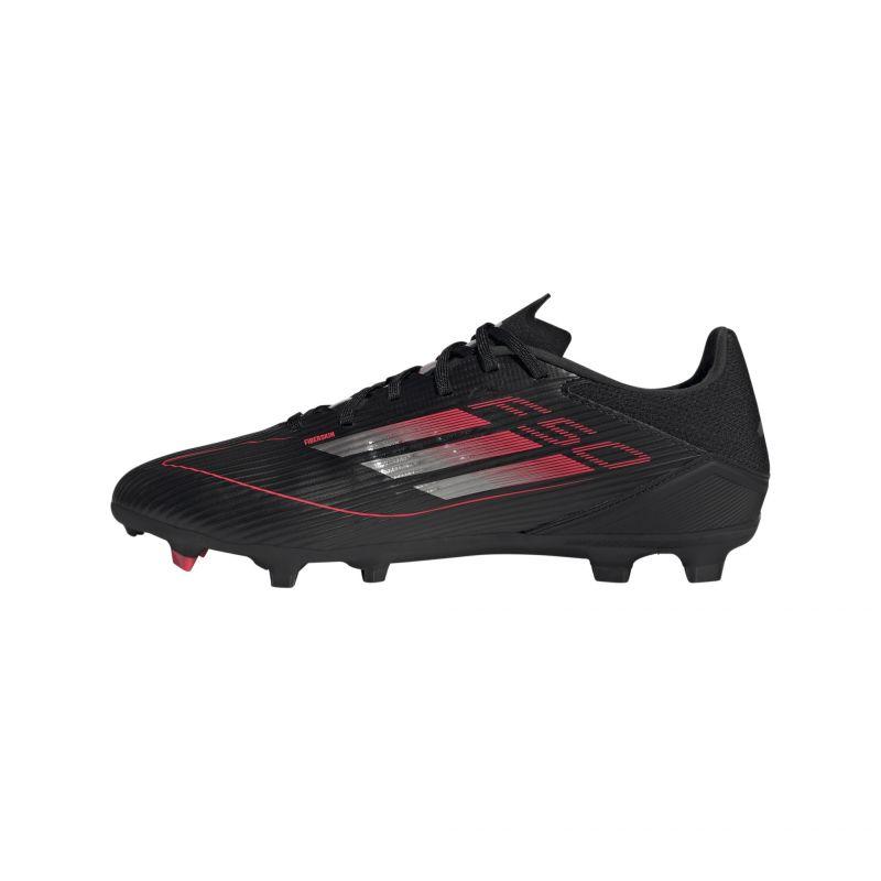 Adidas f50 league fg/mg soccer shoes synthetic leather black