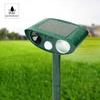 Outdoor Solar Animal Repeller Flashing Light Cat Repeller Dog Repeller Solar Ultrasonic Bird Repeller