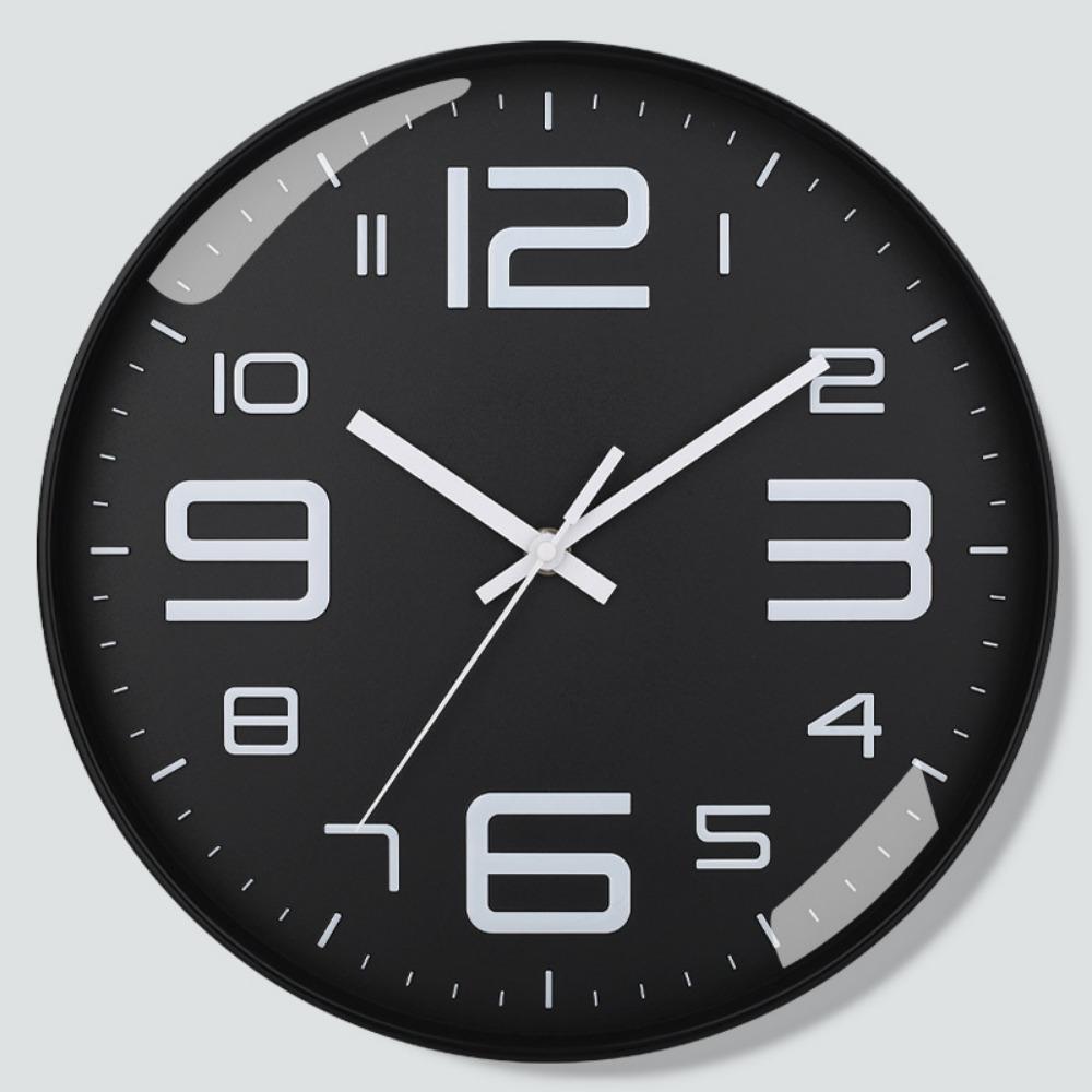 Бесшумные настенные часы в скандинавском стиле, уникальные настенные часы, персонализированные цифровые часы, бытовые