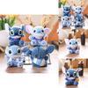 Плюшевый брелок Stitch с наполнителем из полипропиленового хлопка, идеально подходит для украшения рюкзака и подарков