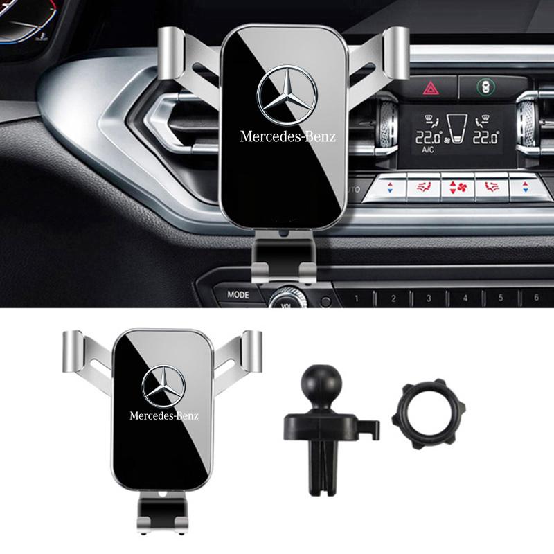 EJG4 ABS Car Phone Holder Fixed Bracket Stand Mobile For Mercedes Benz B/C/E/S Class W203 W204 W205 W210 W211 W212 W221 Accessories