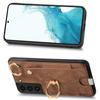 For Samsung Galaxy S22 5G Case Card Holder PU Leather+TPU Phone Shell