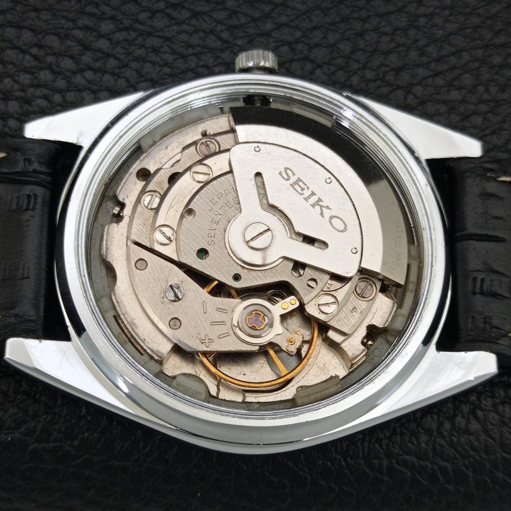 ВИНТАЖНЫЕ ОТРЕМОНТИРОВАННЫЕ МУЖСКИЕ АВТОМАТИЧЕСКИЕ ЧАСЫ SEIKO 5 6309A ЯПОНИЯ СИНЕГО ЦВЕТА a444243-1