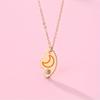 Celestial 3-Piece Pendant Set - Zinc Alloy Sun, Moon & Star - Hypoallergenic - Perfect for BFFs, Daily, and Parties
