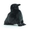 Interesting Crow Plush Toy Soft Plushie Funny Animal Plush Doll Black Crow Doll  Accompany Appease