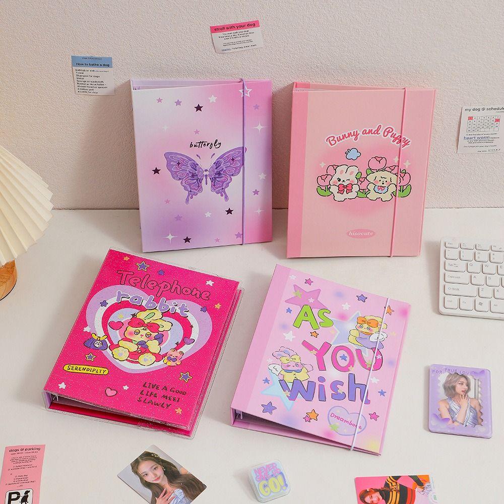 Inner Page A5 Binder Photocard Holder Album Cover Idol Card Collect Book Collection Around Idols