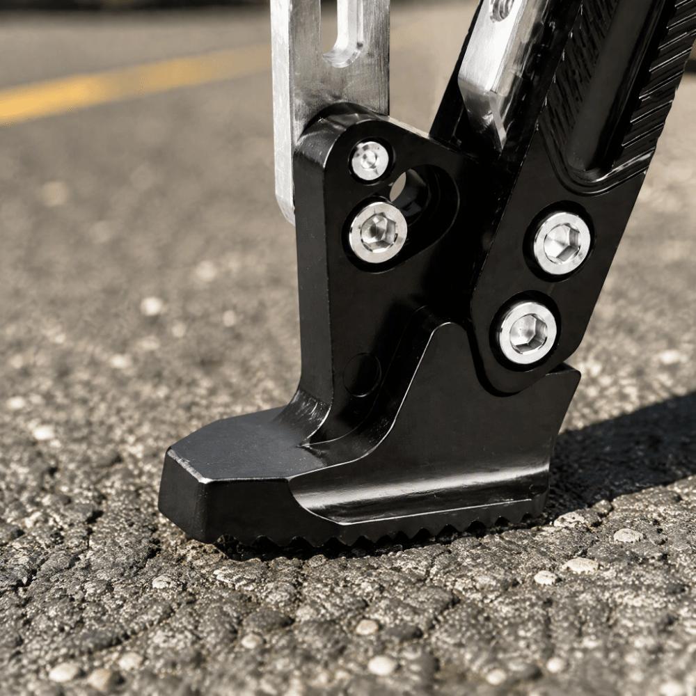 CNC Aluminum Alloy Side Parking Bracket Electric Scooter Kickstand For Motorcycle
