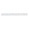Shinwa Sokutei Aluminum Straight Measure Aluminum 45cm White 65426