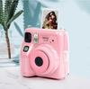 [Пленка Лаборатория] Прозрачный чехол для камеры Instax Mini SE, защитный чехол для камеры с ремешком и наклейками CAA61