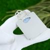 Friendship Day Deal Natural Blue Lace Agate Sister Pendant Jewelry 925 Silver