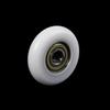 8*10*40Mm Nylon Round Type Roller High Quality Door Window Drawer Guide Wheel Pom Delrin Wrapped Bearing Pulley Plastic Wheel