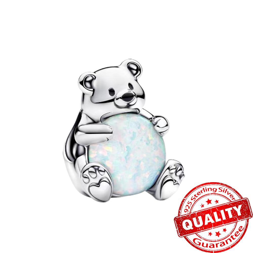 Медные носки-мышки и бусины-снежинки и подвеска-олень Подходит для браслета Хэллоуин Рождественский кулон Подарки