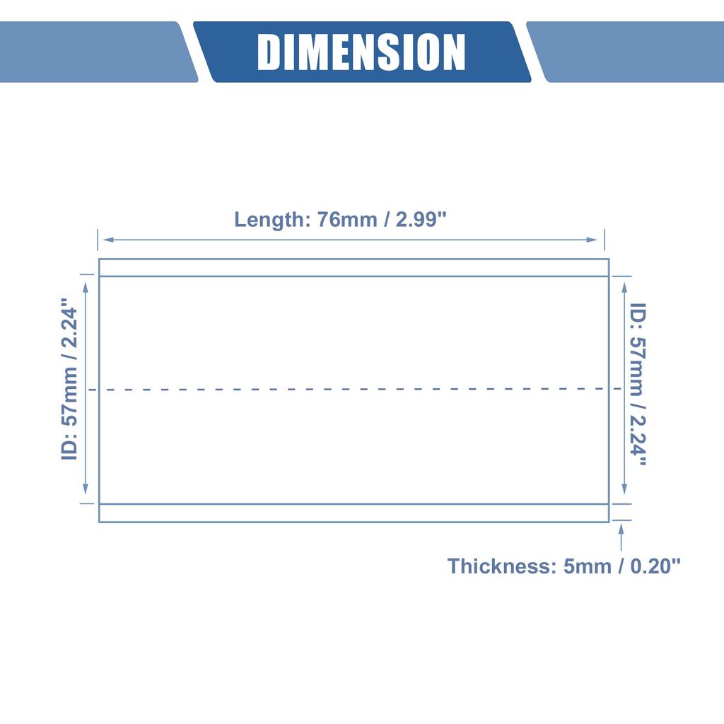 Силиконовый шланг XAUTOHAUX, силиконовый шланг радиатора, 1 шт., внутренний диаметр 57 мм, длина 76 мм, 0 градусов, синий автомобильный силиконовый шланг, шланг охлаждающей жидкости, тепло и