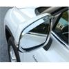 Fit For   Toyota Sienna Chrome Side Mirror Rain Eyebrow Cover Trim