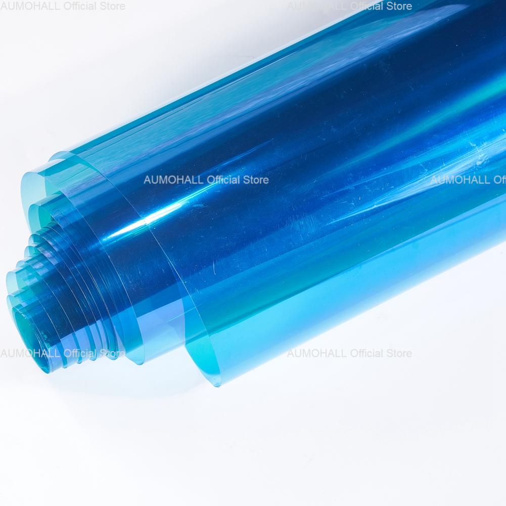 1M x 3M темно-синяя VLT 60% пленка для лобового стекла автомобиля, тонировка переднего стекла внедорожника, взрывозащищенная солнцезащитная пленка для стекла IR85% UV99%