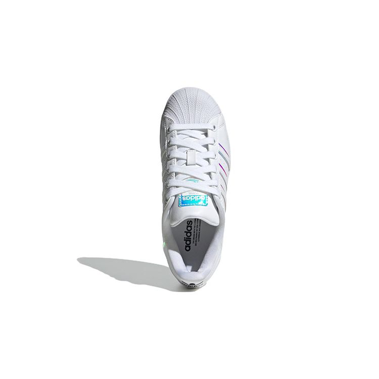 Adidas Superstar Big Kid Iridescent Kids Sneakers White Cloud-White Core-Black GV8899