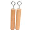 Wooden Pull Up Grips Wooden Finger Strength Trainer Home Gym Upper Body Core Grip Strength Training Handle Pull Up Fitness Accessories