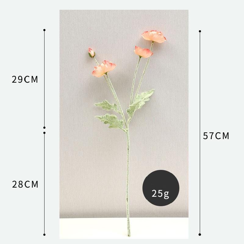 58см искусственная кукуруза мак гостиная свадебное украшение шелковые цветы