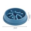 Anti Choke Slow Feeder Dog Bowl Non Slip Bottom Anti Overturn Pet Feeding Utensils Popular Slow Eating Bowl for Pet Dogs