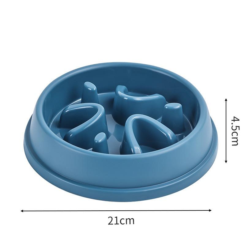 Anti Choke Slow Feeder Dog Bowl Non Slip Bottom Anti Overturn Pet Feeding Utensils Popular Slow Eating Bowl for Pet Dogs