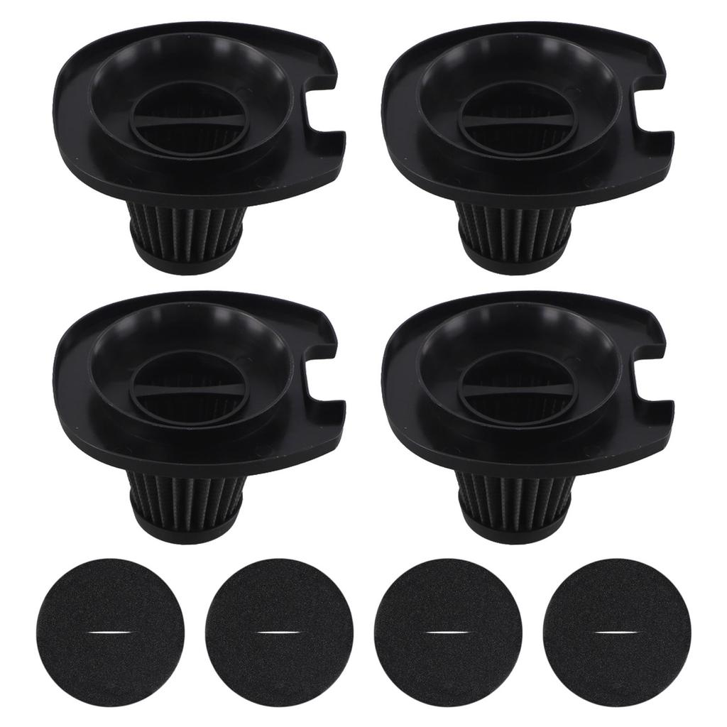 Easy Installation Filter Corded Upright Filter As Shown 4 Pack Vacuum Filter Set Reusable For Optimal Performance