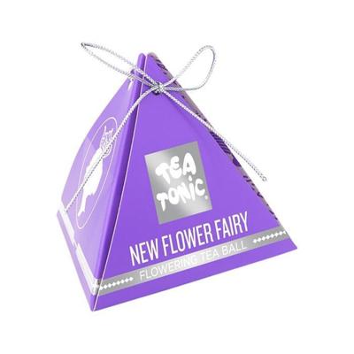 Чайный тоник Пирамида Цветущий чайный шар Новая Цветочная фея