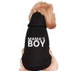 Pet Clothes Autumn and Winter New Cute Little Dog Mama's Boy Dog Tide Brand Warm Thick Hooded Sweatshirt