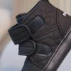Children Short Boots Double Hook&loop Kids Ankle Boots Warm Thick Fur  Winter  Boys Girls Snow Boots Waterproof Non-slip